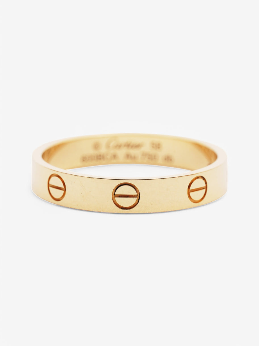 Cartier Love Ring Gold 18k Yellow Gold 58 Image 1