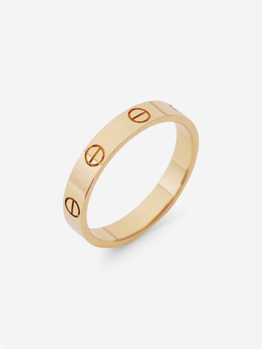Cartier Love Ring Gold 18k Yellow Gold 58 Image 4