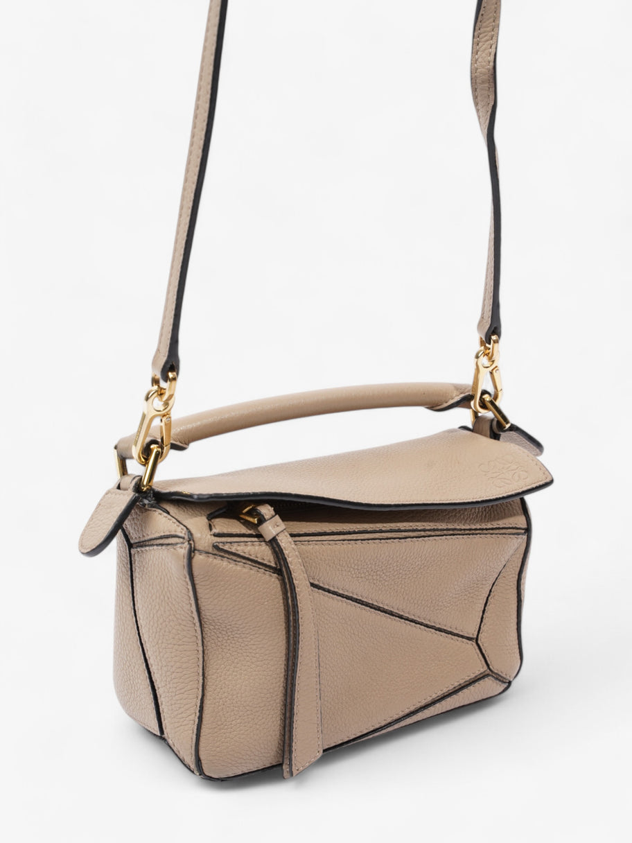 Loewe Loewe small puzzle beige Beige Leather Mini Image 7