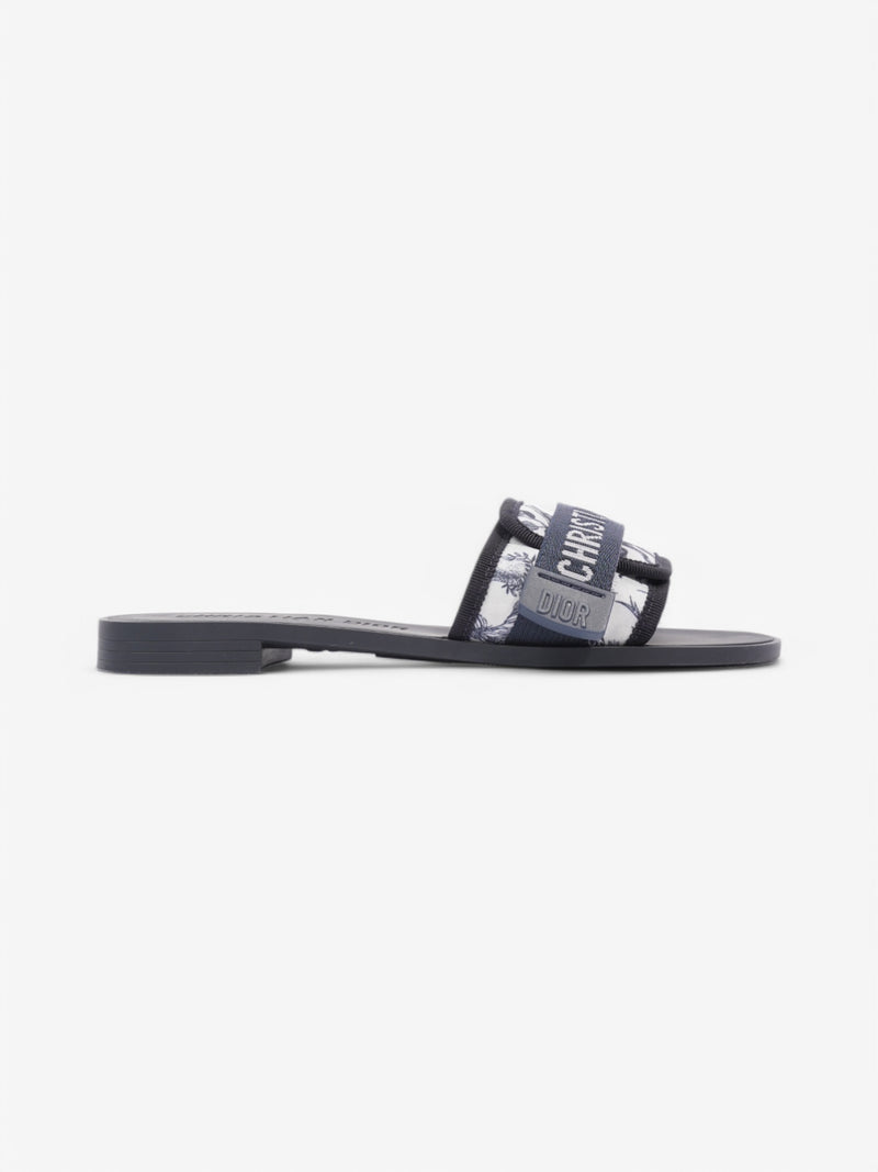  Christian Dior DIOREVOLUTION Navy / White Fabric EU 37 UK 4