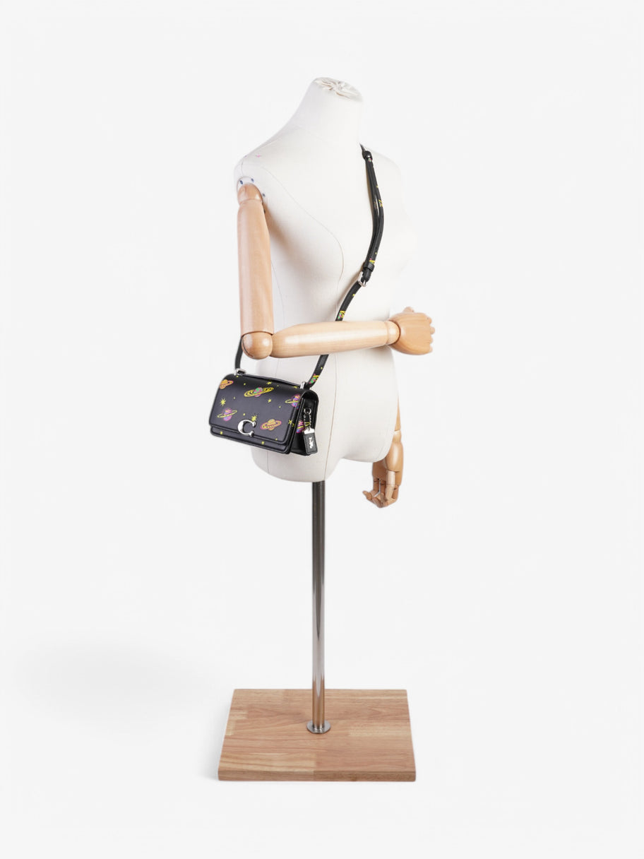Coach Bandit Crossbody Bag Space Print Leather Image 2
