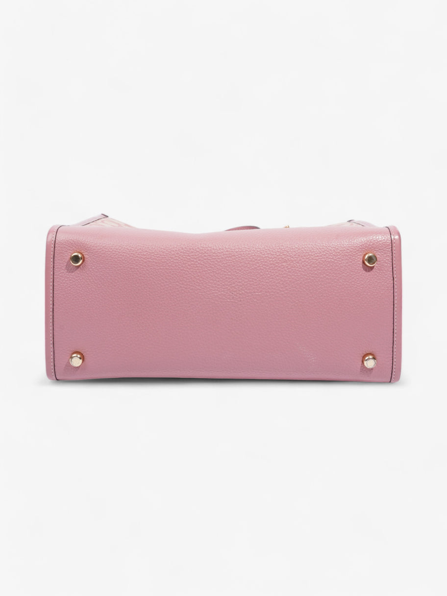 Coach Dempsey Tote Pink / Beige Cotton Image 6
