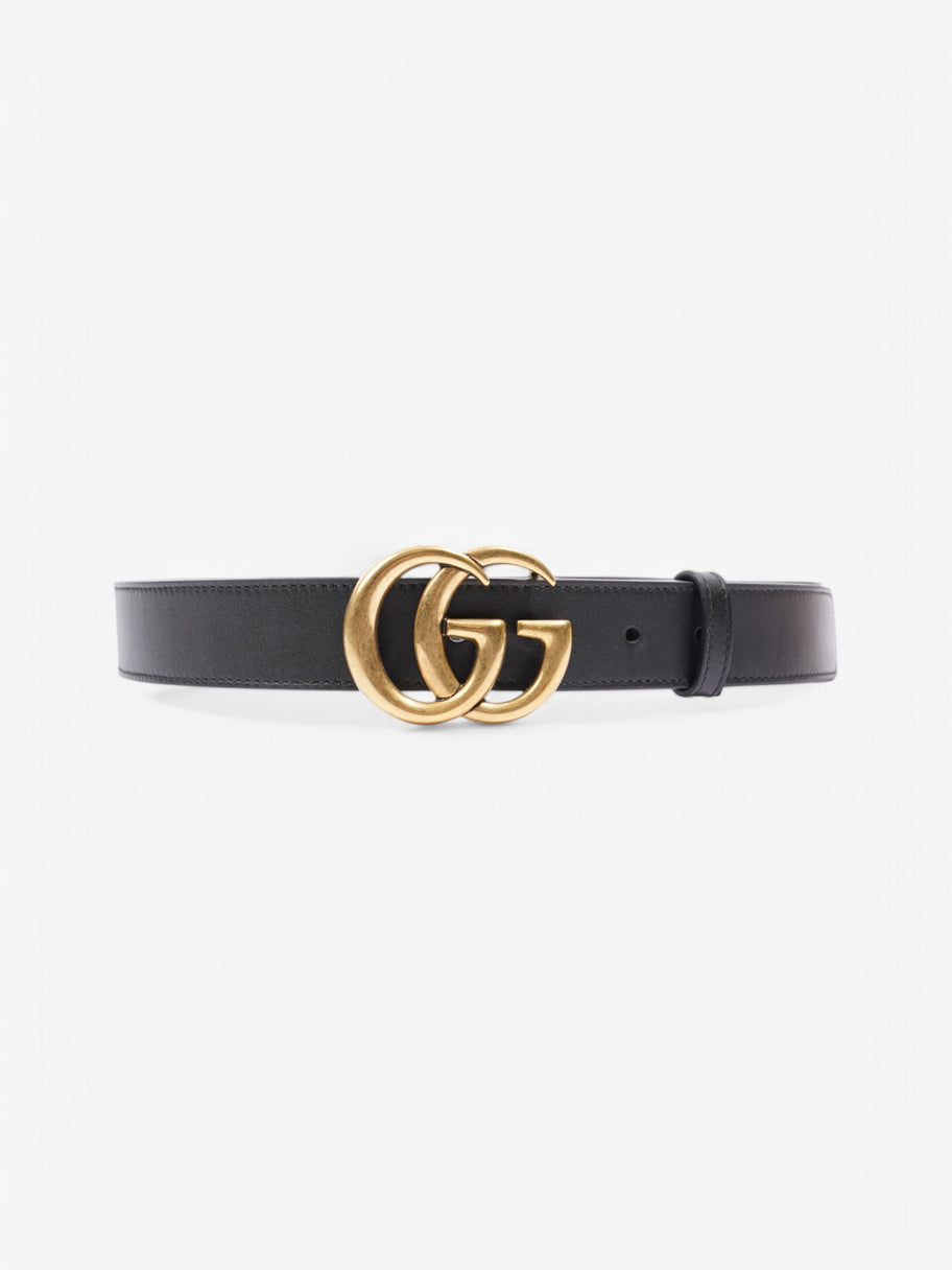 Gucci GG Belt Black Leather Image 1