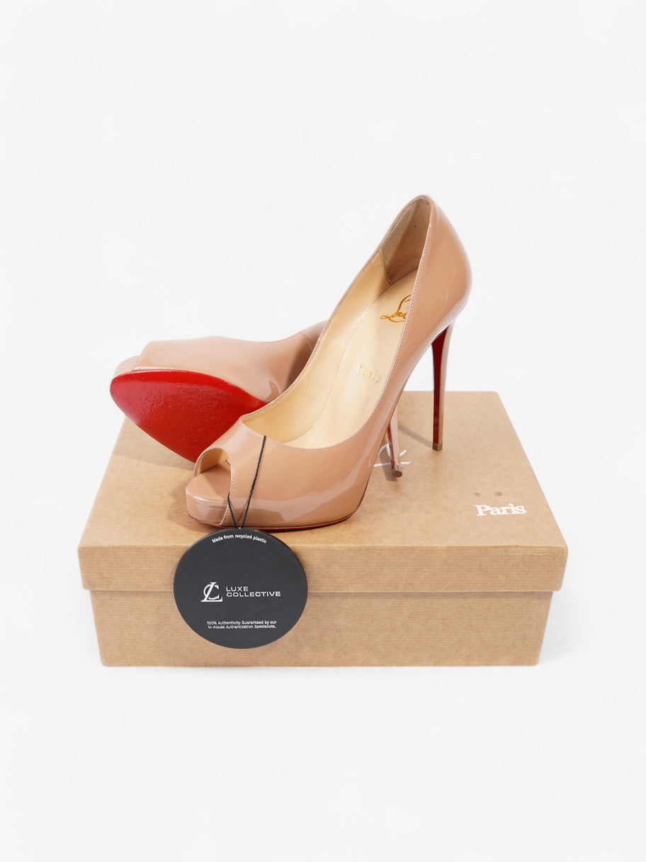 Christian Louboutin Very Prive  120 Nude Patent Leather EU 38 UK 5 Image 10