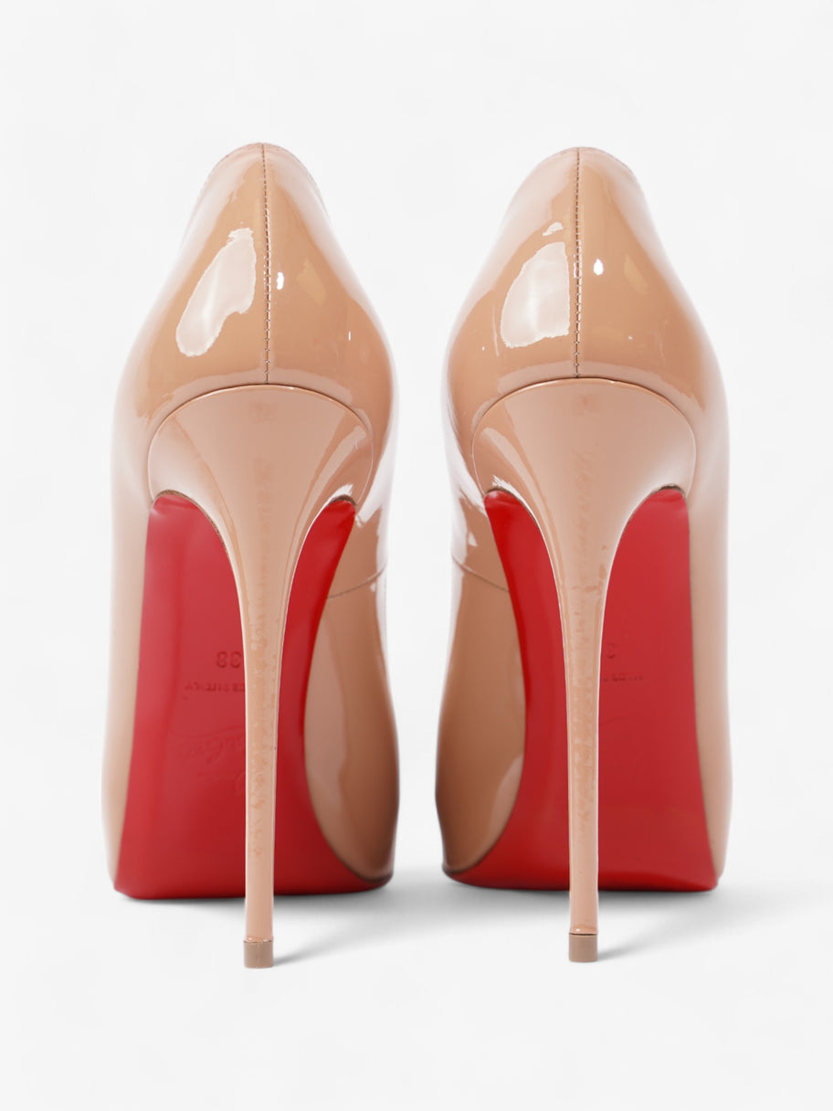 Christian Louboutin Very Prive  120 Nude Patent Leather EU 38 UK 5 Image 6