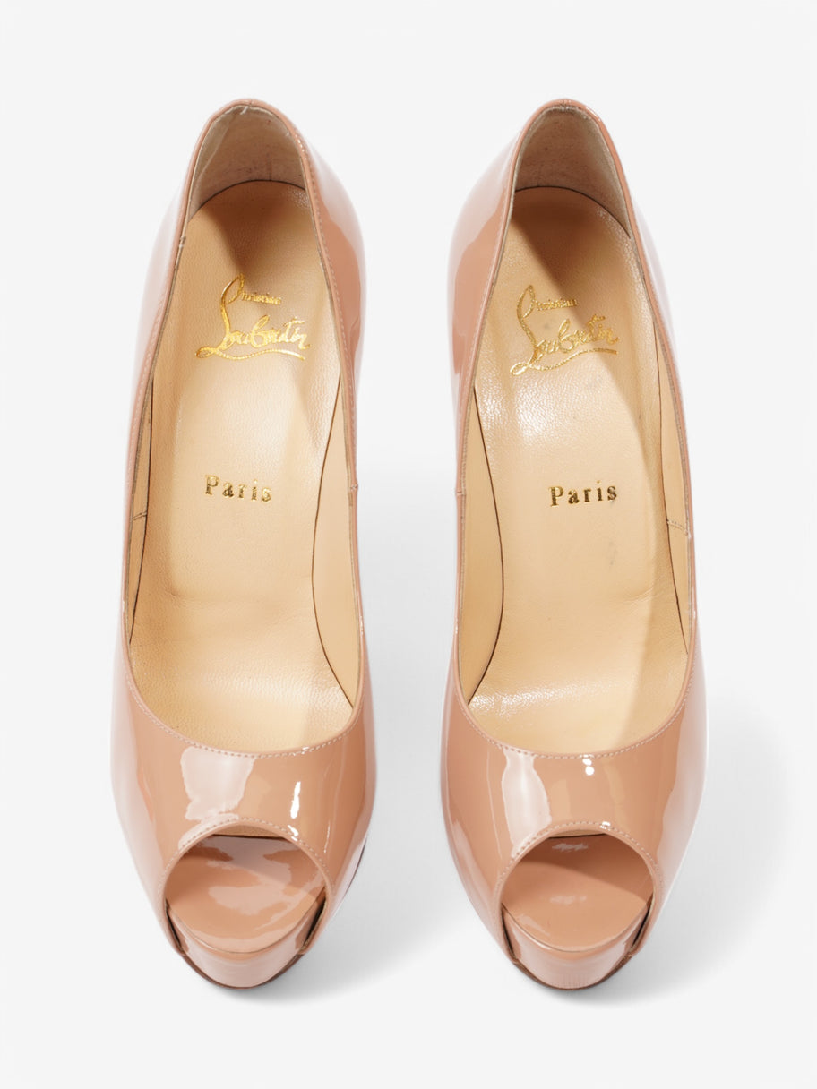 Christian Louboutin Very Prive  120 Nude Patent Leather EU 38 UK 5 Image 8