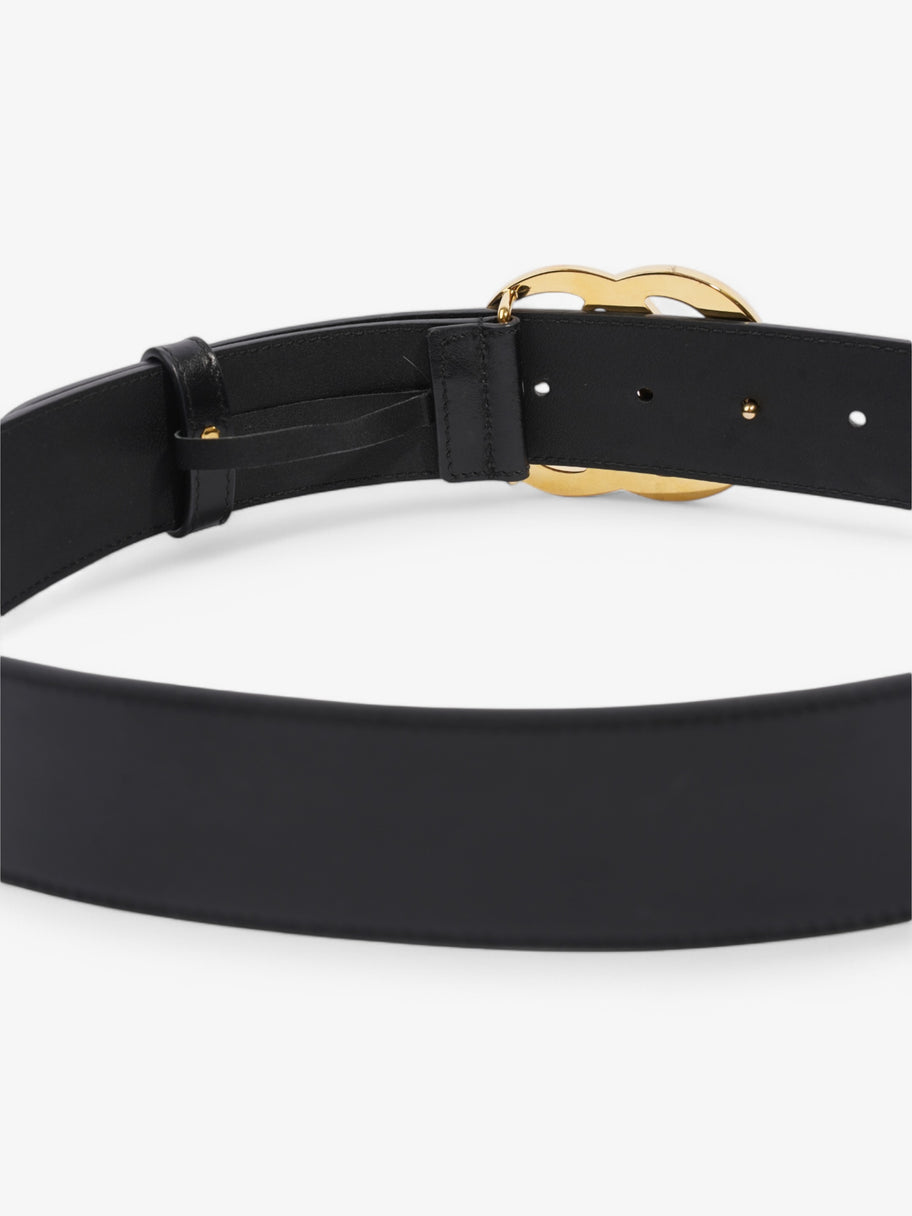 Gucci GG Marmont Belt Black / Gold Leather 75cm / 30
