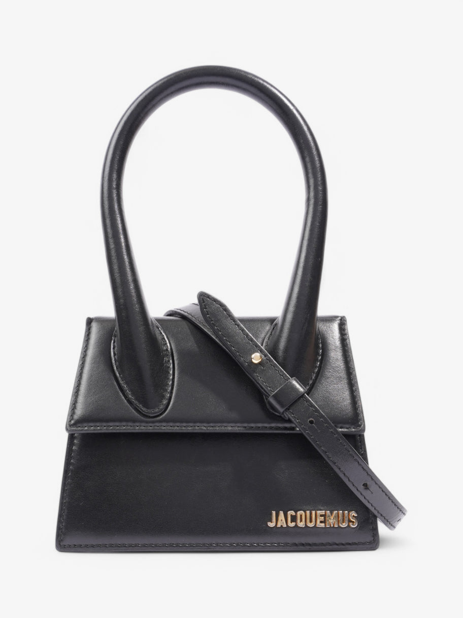 Jacquemus Le Chiquito Black Leather Moyen Image 1
