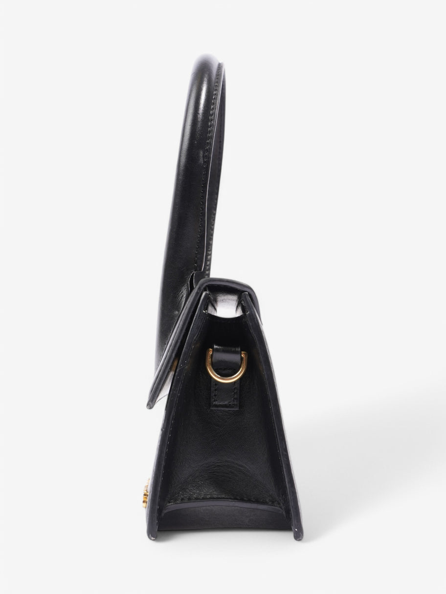 Jacquemus Le Chiquito Black Leather Moyen Image 3