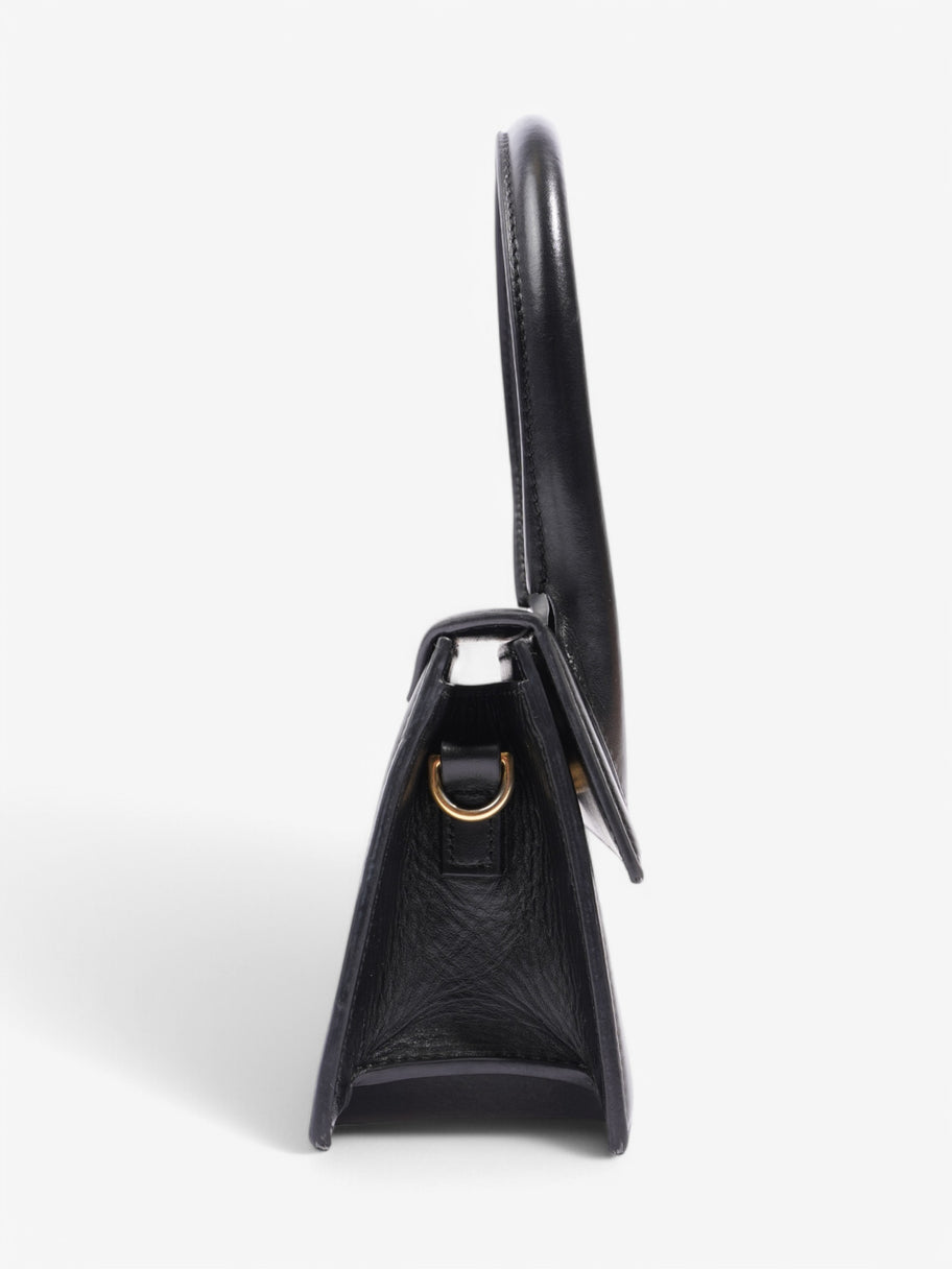 Jacquemus Le Chiquito Black Leather Moyen Image 5