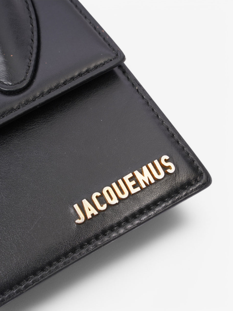 Jacquemus Le Chiquito Black Leather Moyen Image 7