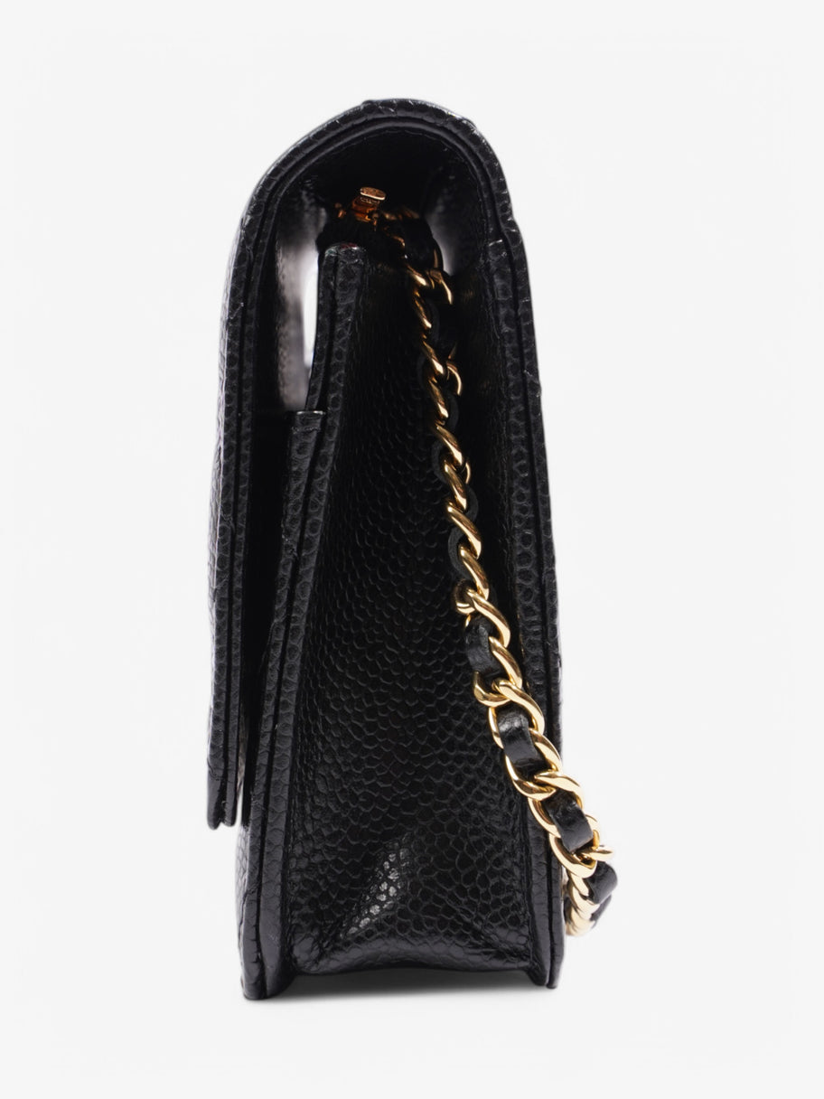 Chanel CC Wallet On Chain Black Leather Image 13