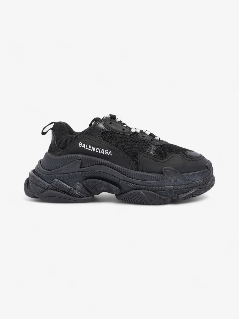 Balenciaga Triple S Black Mesh EU 37 UK 4 Image 1