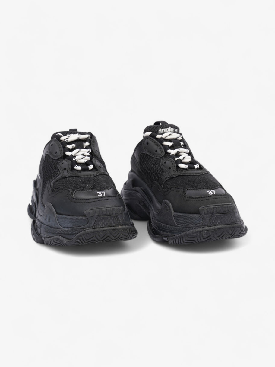 Balenciaga Triple S Black Mesh EU 37 UK 4 Image 2