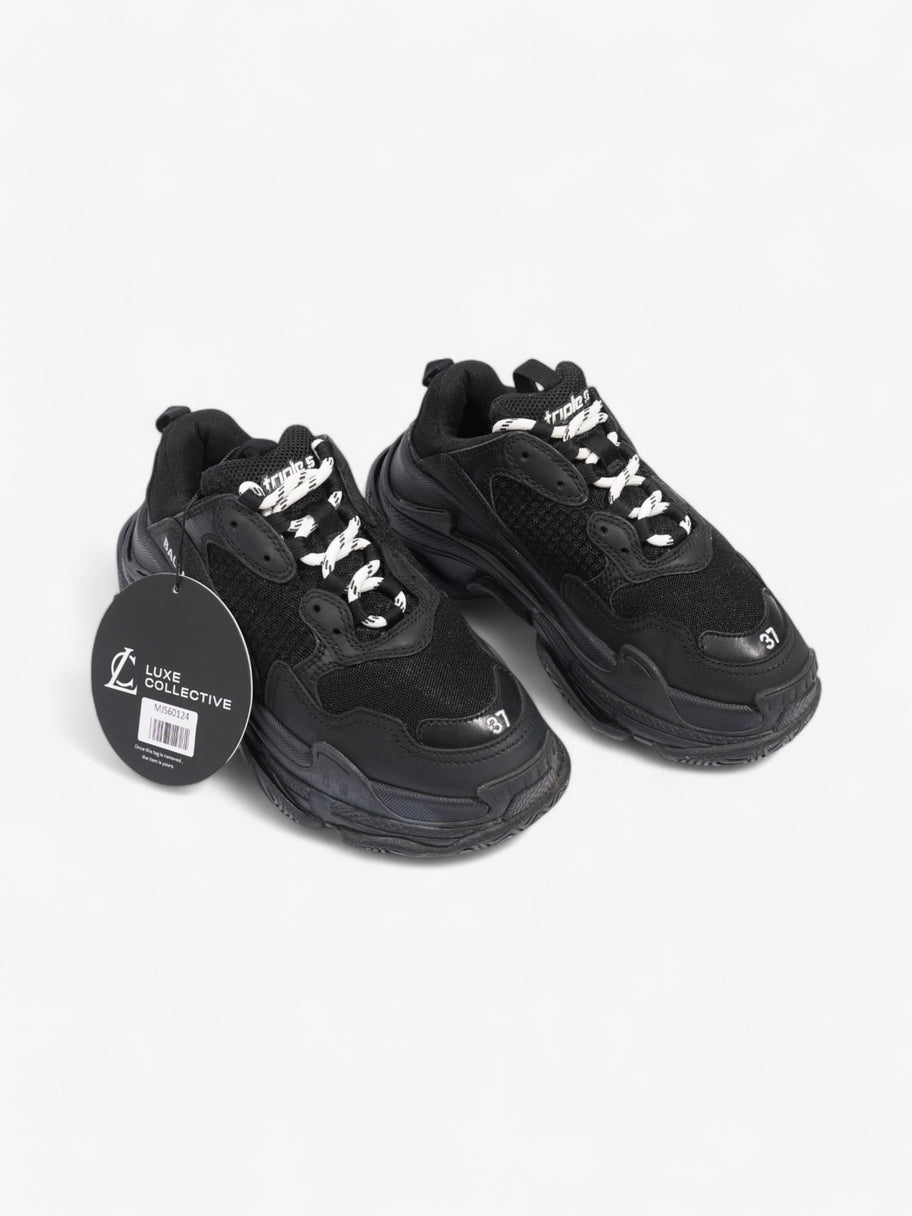 Balenciaga Triple S Black Mesh EU 37 UK 4 Image 8