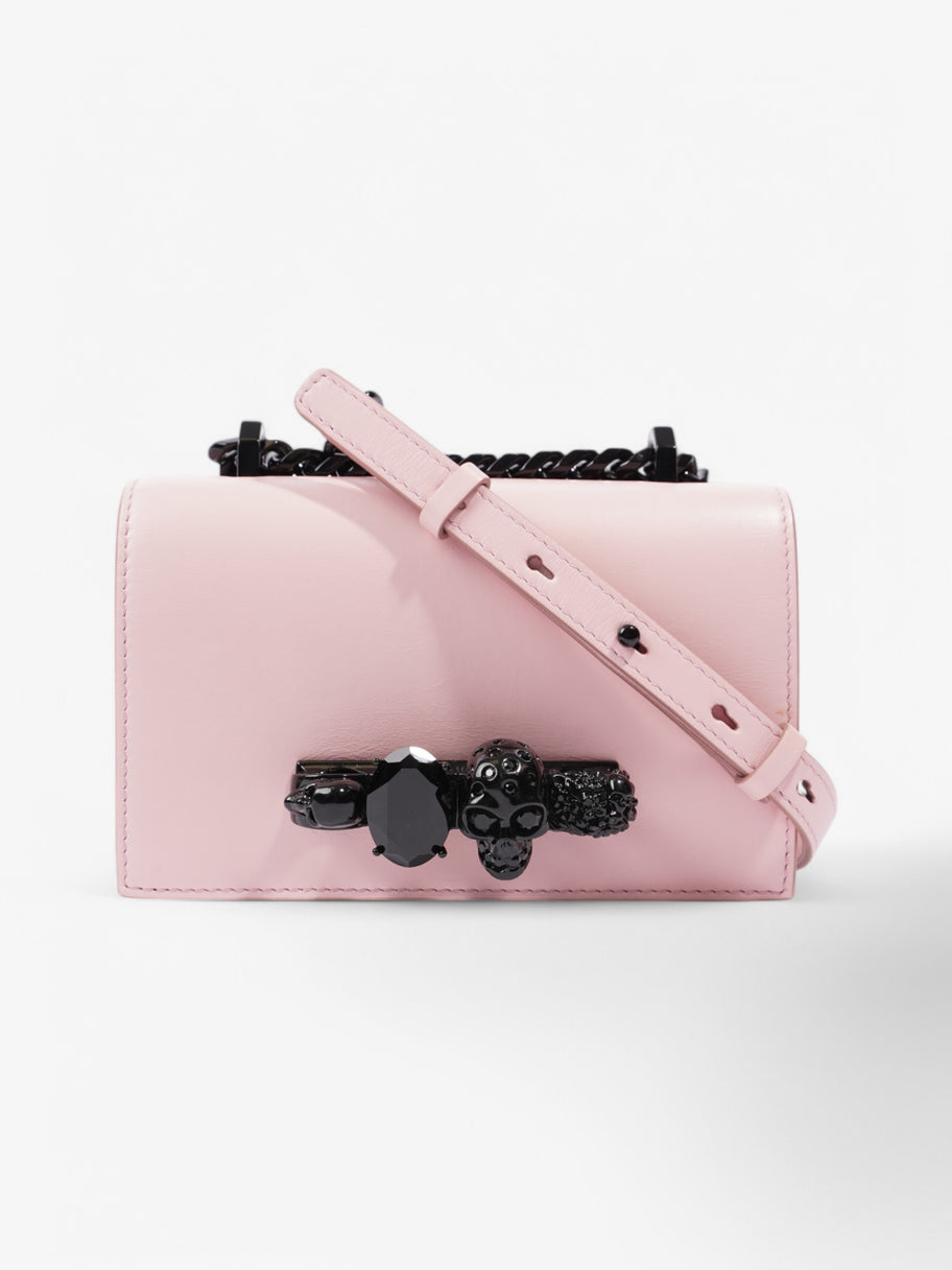 Alexander McQueen Jewelled Satchel Pink Leather Small Image 1