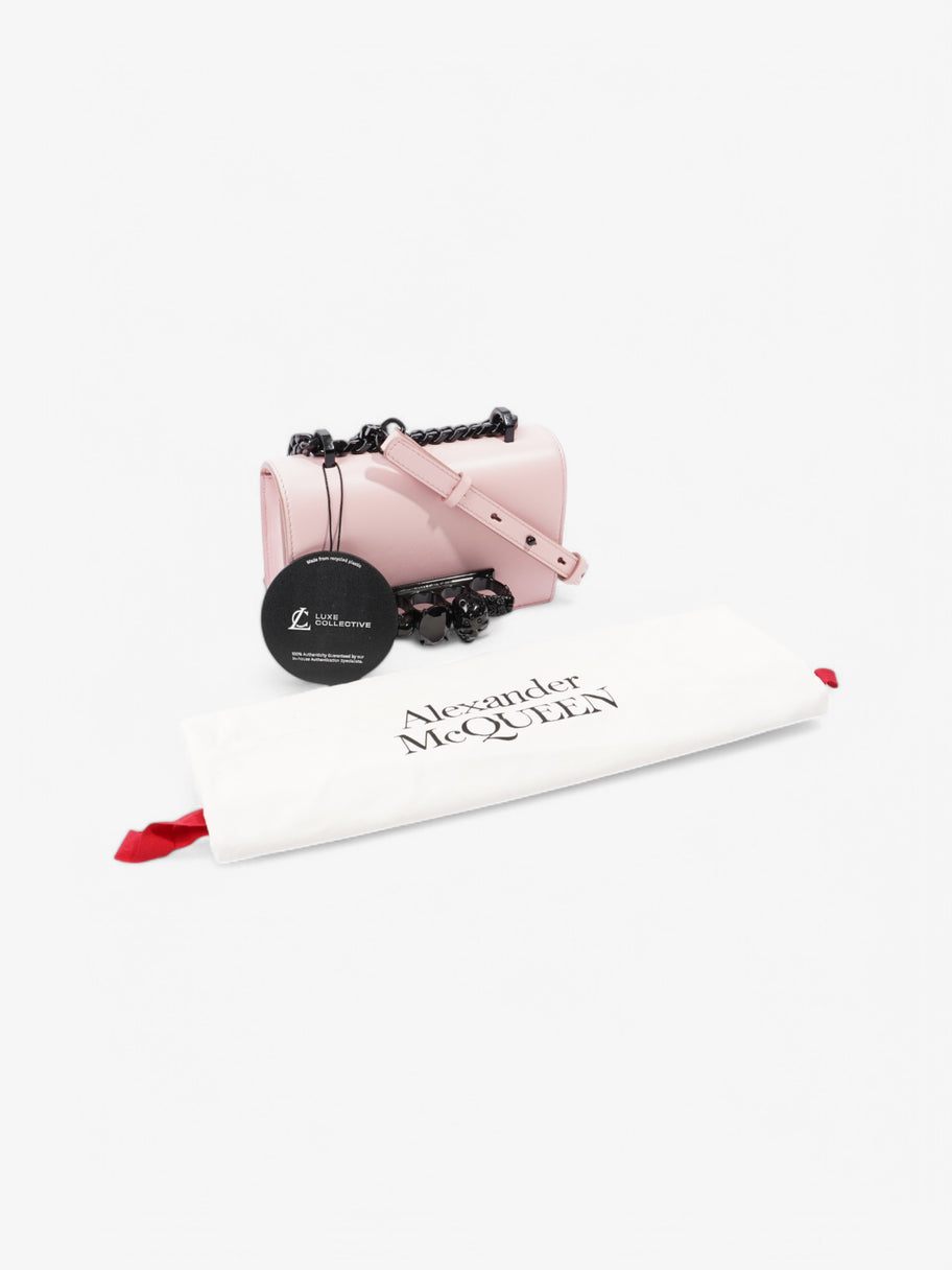 Alexander McQueen Jewelled Satchel Pink Leather Small Image 11