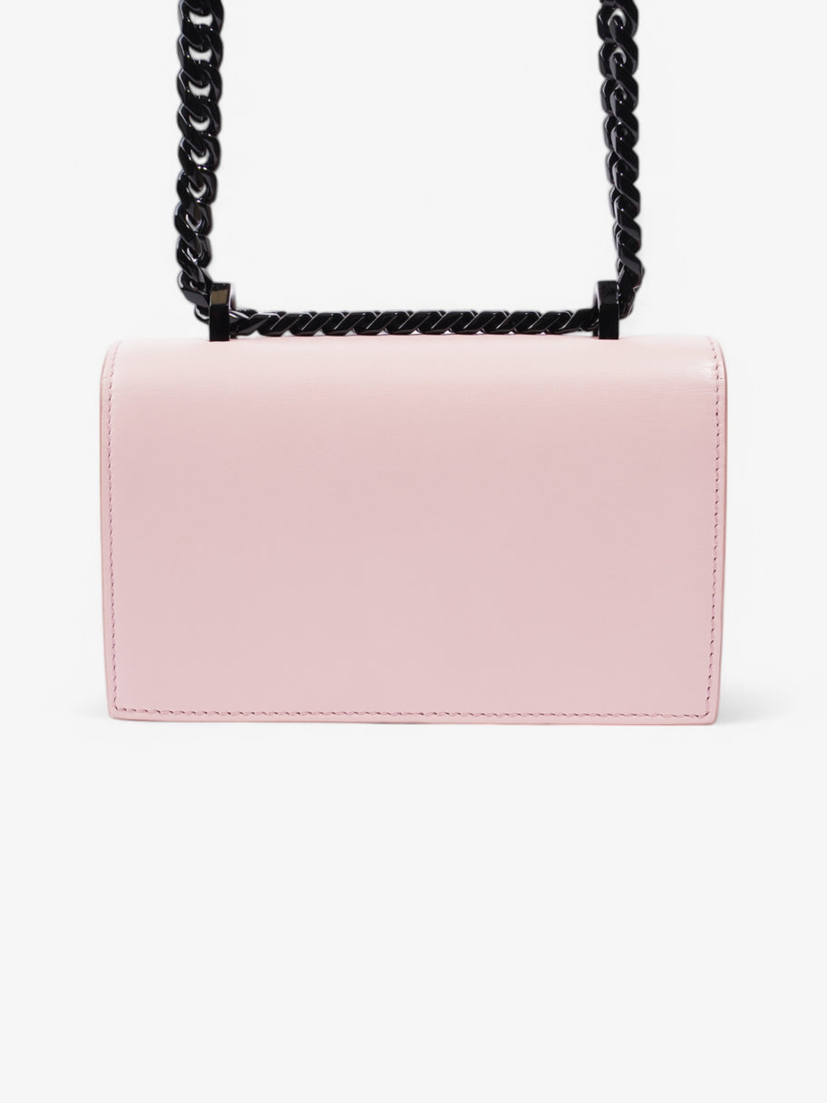 Alexander McQueen Jewelled Satchel Pink Leather Small Image 4