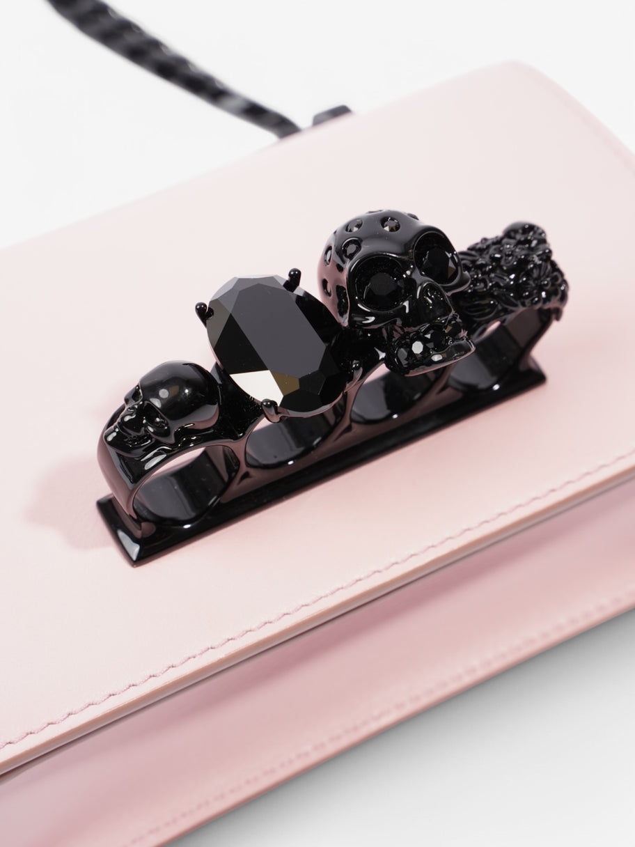 Alexander McQueen Jewelled Satchel Pink Leather Small Image 7