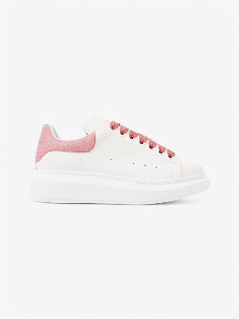  Alexander McQueen Oversized Sneakers White  / Pink Leather EU 37 UK 4