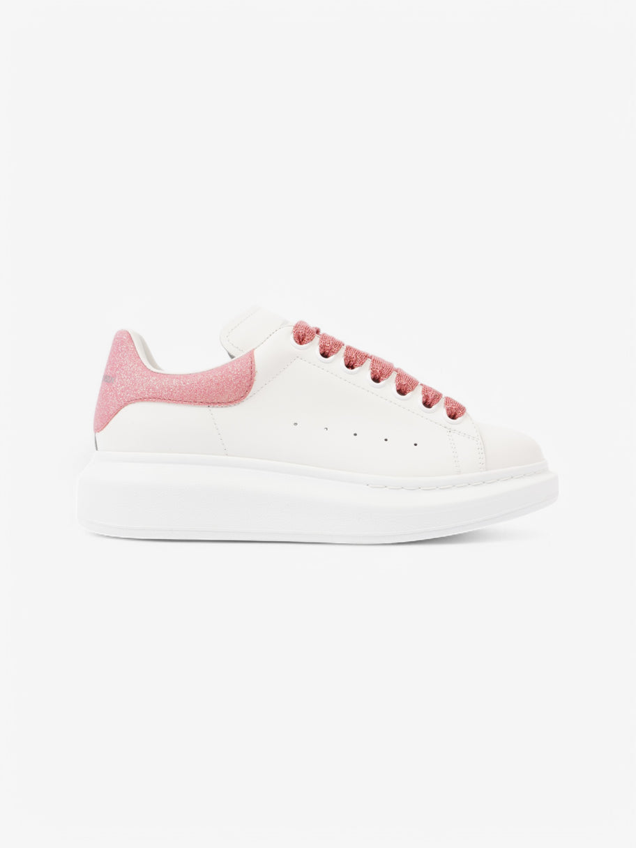 Alexander McQueen Oversized Sneakers White  / Pink Leather EU 37 UK 4 Image 1