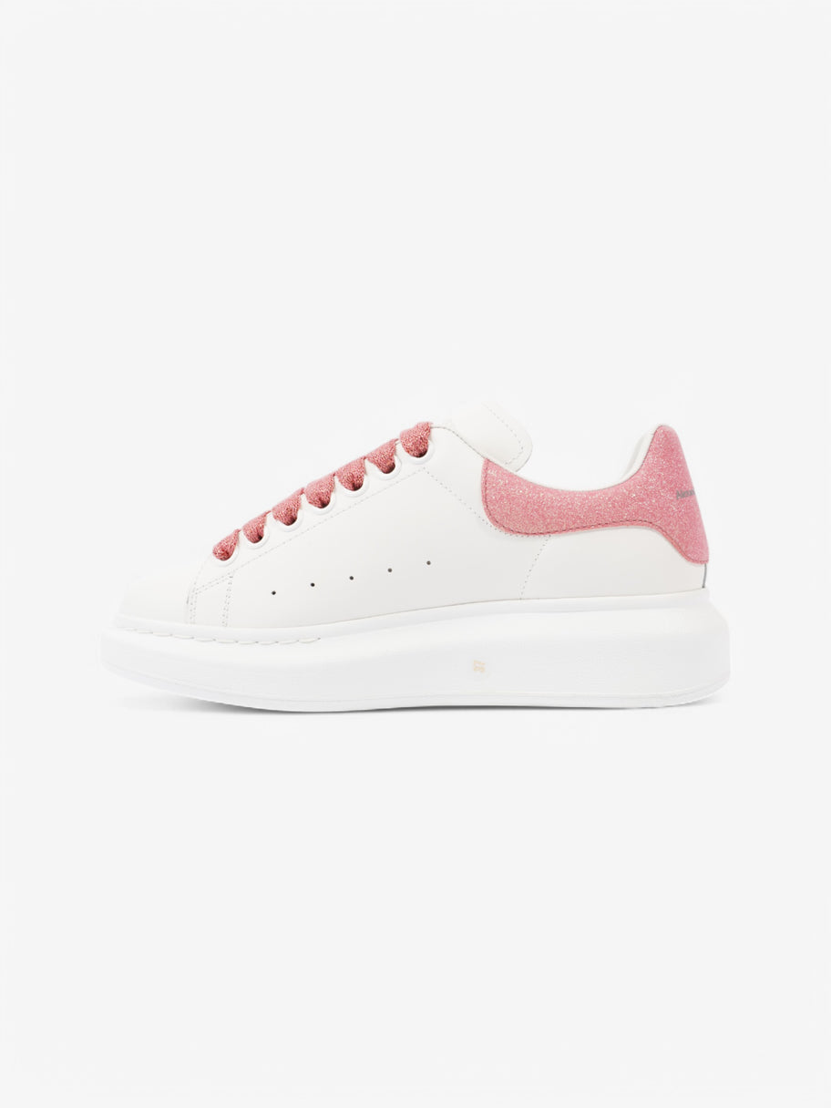 Alexander McQueen Oversized Sneakers White  / Pink Leather EU 37 UK 4 Image 3