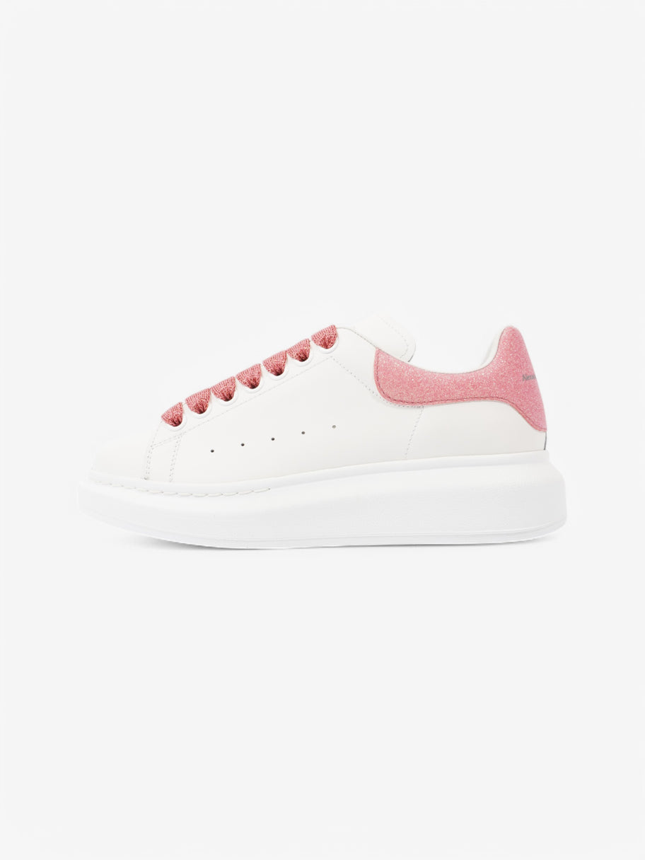 Alexander McQueen Oversized Sneakers White  / Pink Leather EU 37 UK 4 Image 5