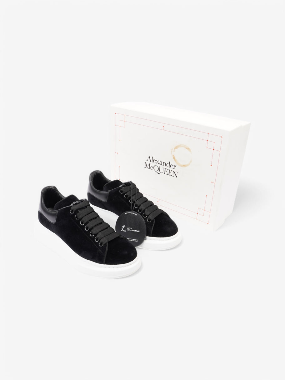 Alexander McQueen Oversized Sneakers Black Velvet EU 37.5 UK 4.5 Image 10