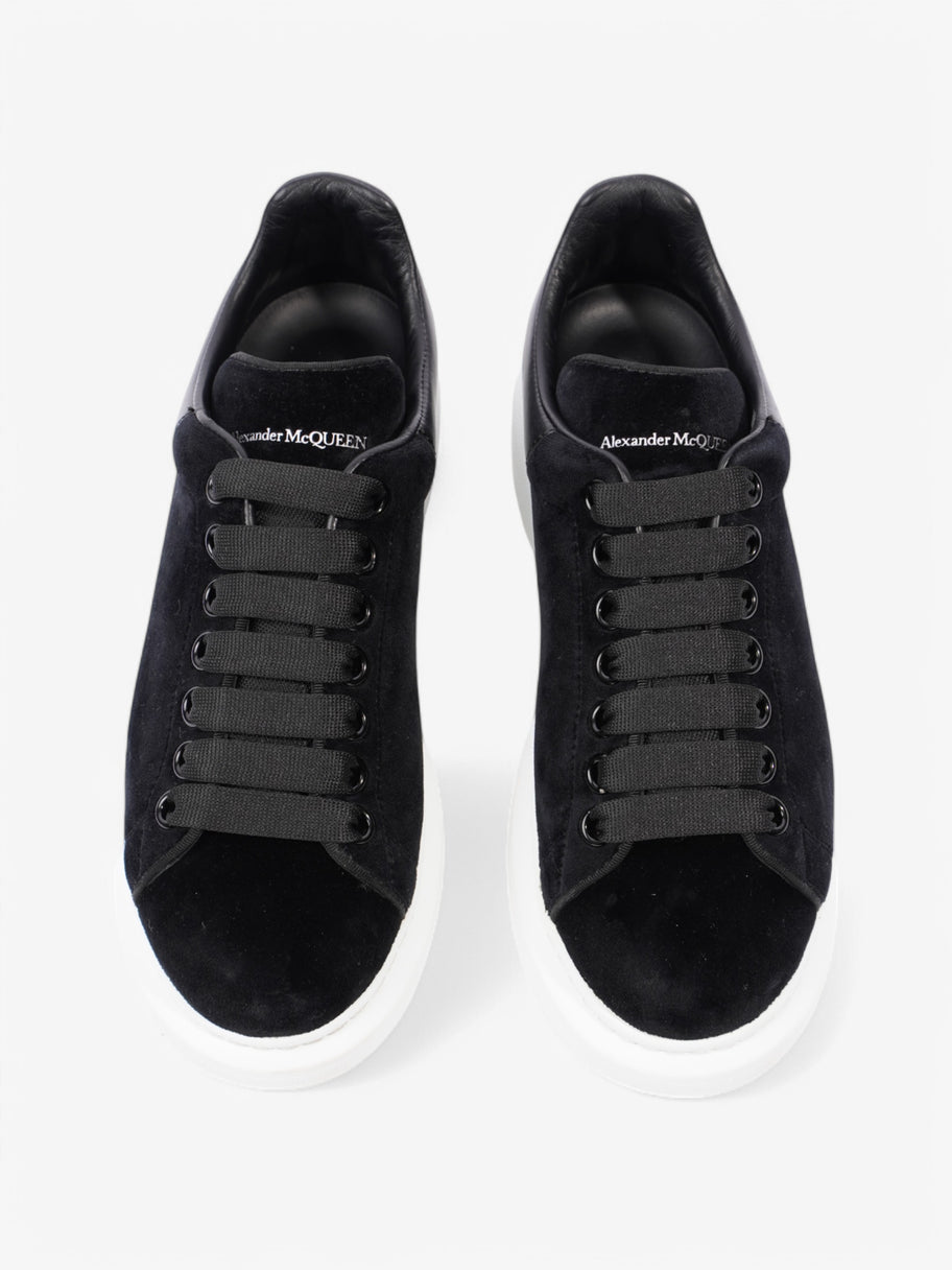 Alexander McQueen Oversized Sneakers Black Velvet EU 37.5 UK 4.5 Image 8