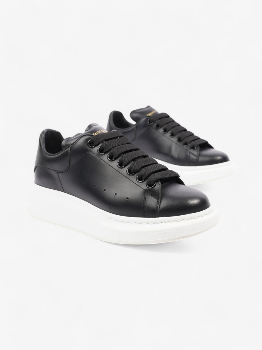 Alexander McQueen Oversized Sneaker Black Leather EU 37.5 UK 4.5 Image 2