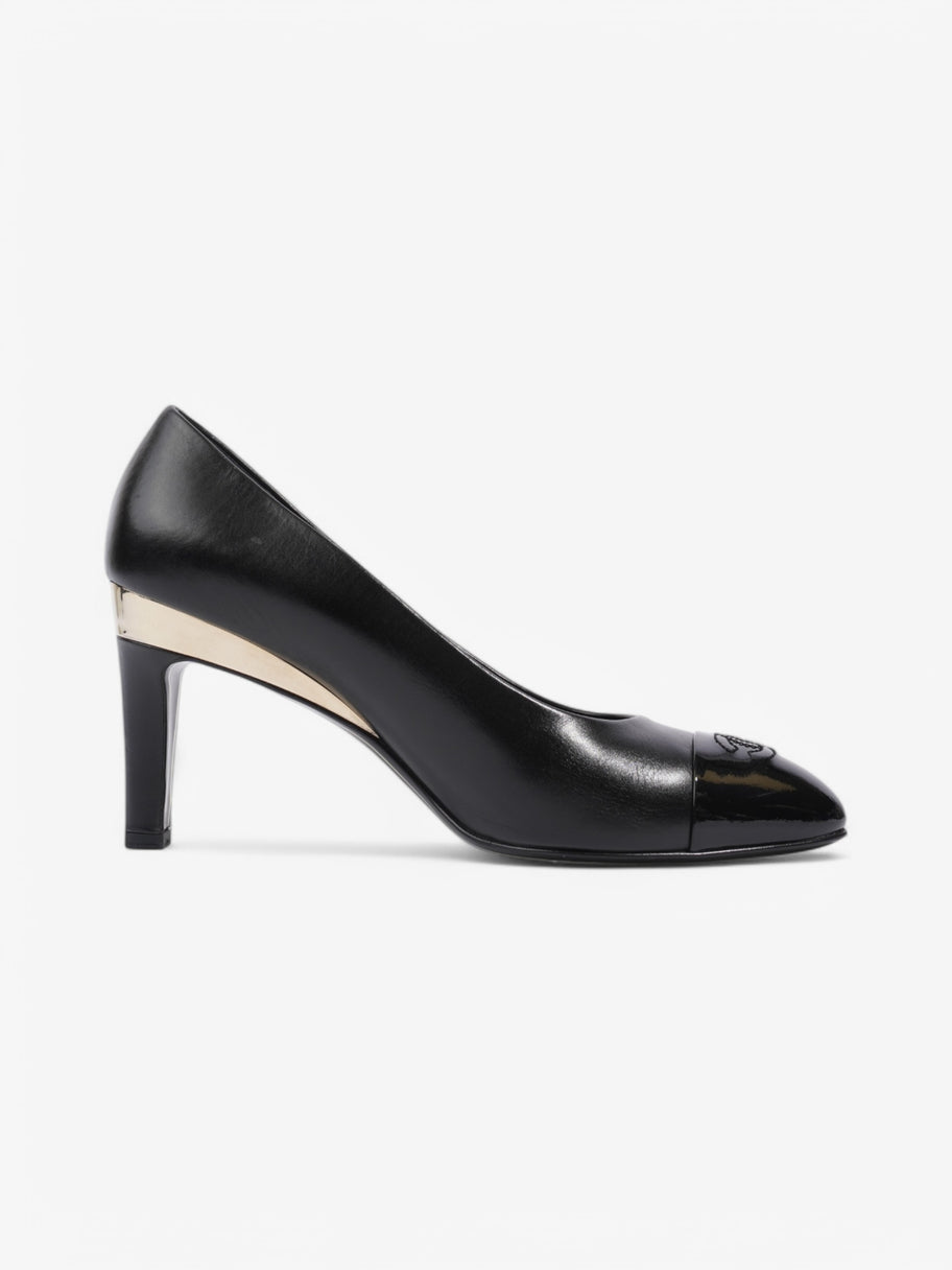 Chanel Pumps 85 Black Leather EU 39.5 UK 6.5 Image 4