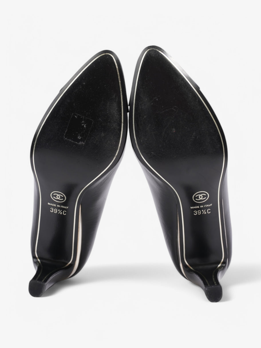 Chanel Pumps 85 Black Leather EU 39.5 UK 6.5 Image 7