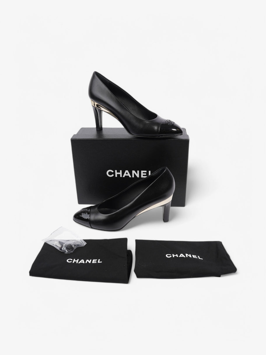 Chanel Pumps 85 Black Leather EU 39.5 UK 6.5 Image 8