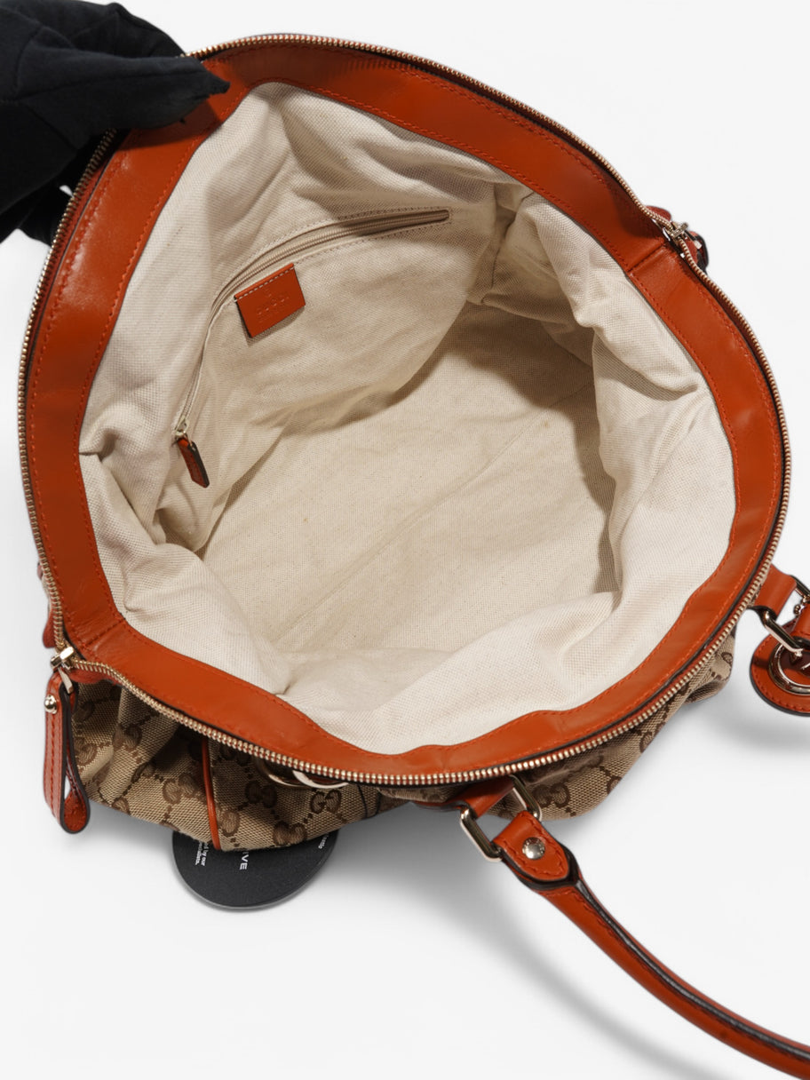 Gucci Sukey Beige  / Brown Canvas Image 7