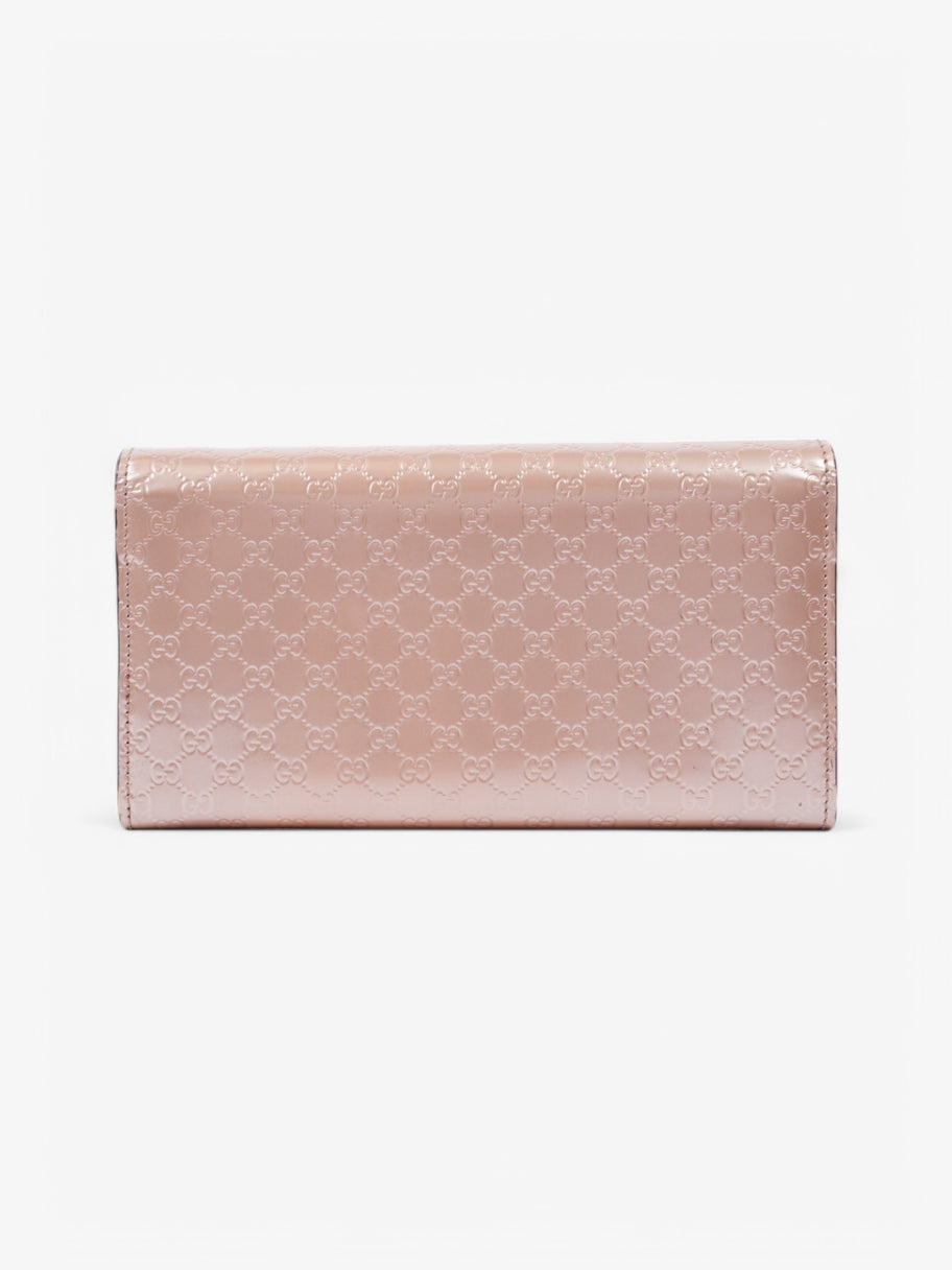 Gucci Long wallet Pink Leather Image 2