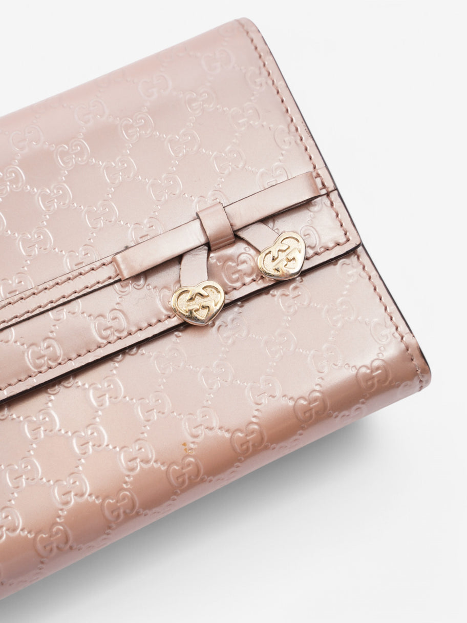 Gucci Long wallet Pink Leather Image 3