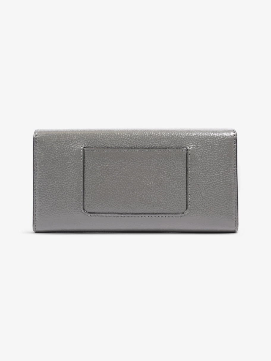 Mulberry Darley Classic Grain Wallet Grey Leather Image 2