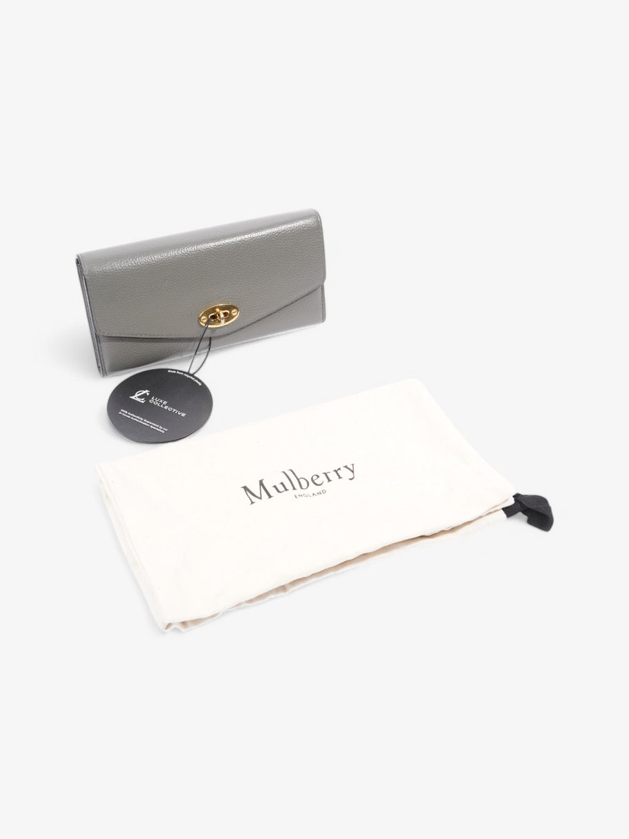 Mulberry Darley Classic Grain Wallet Grey Leather Image 5