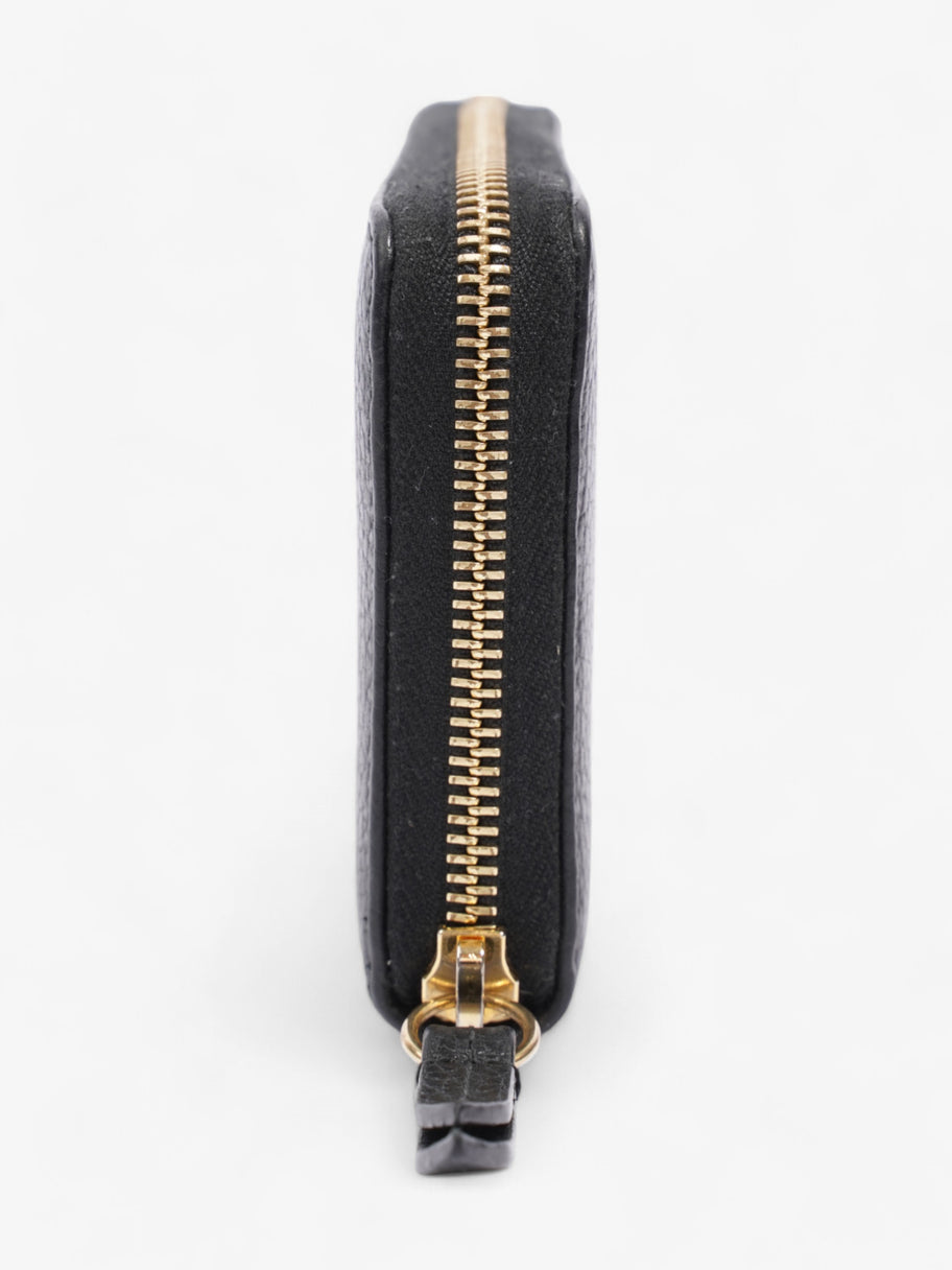 Gucci GG Marmont Zip Around Wallet Black / Gold Leather Image 4