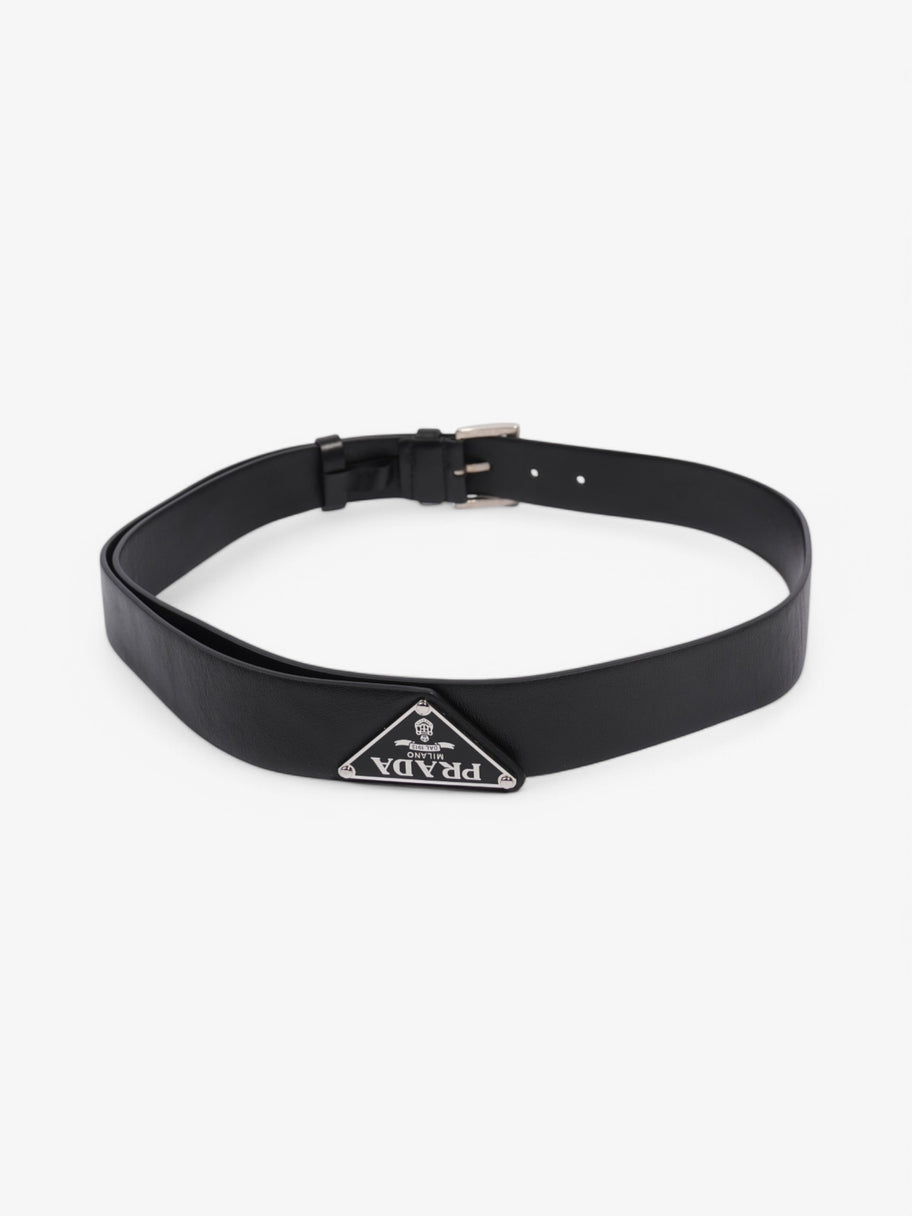 Prada Belt Black Leather 85cm 34