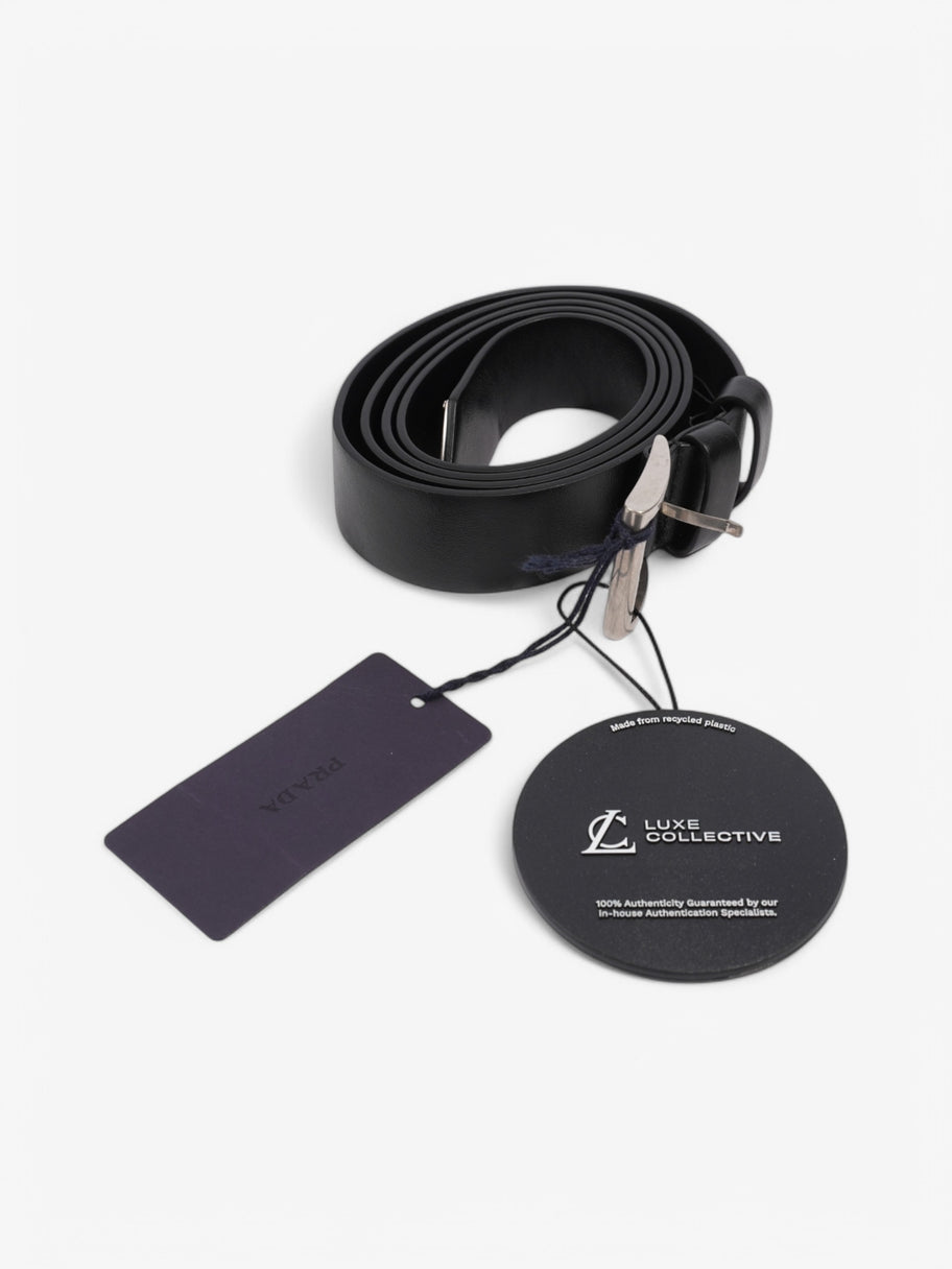 Prada Belt Black Leather 85cm 34