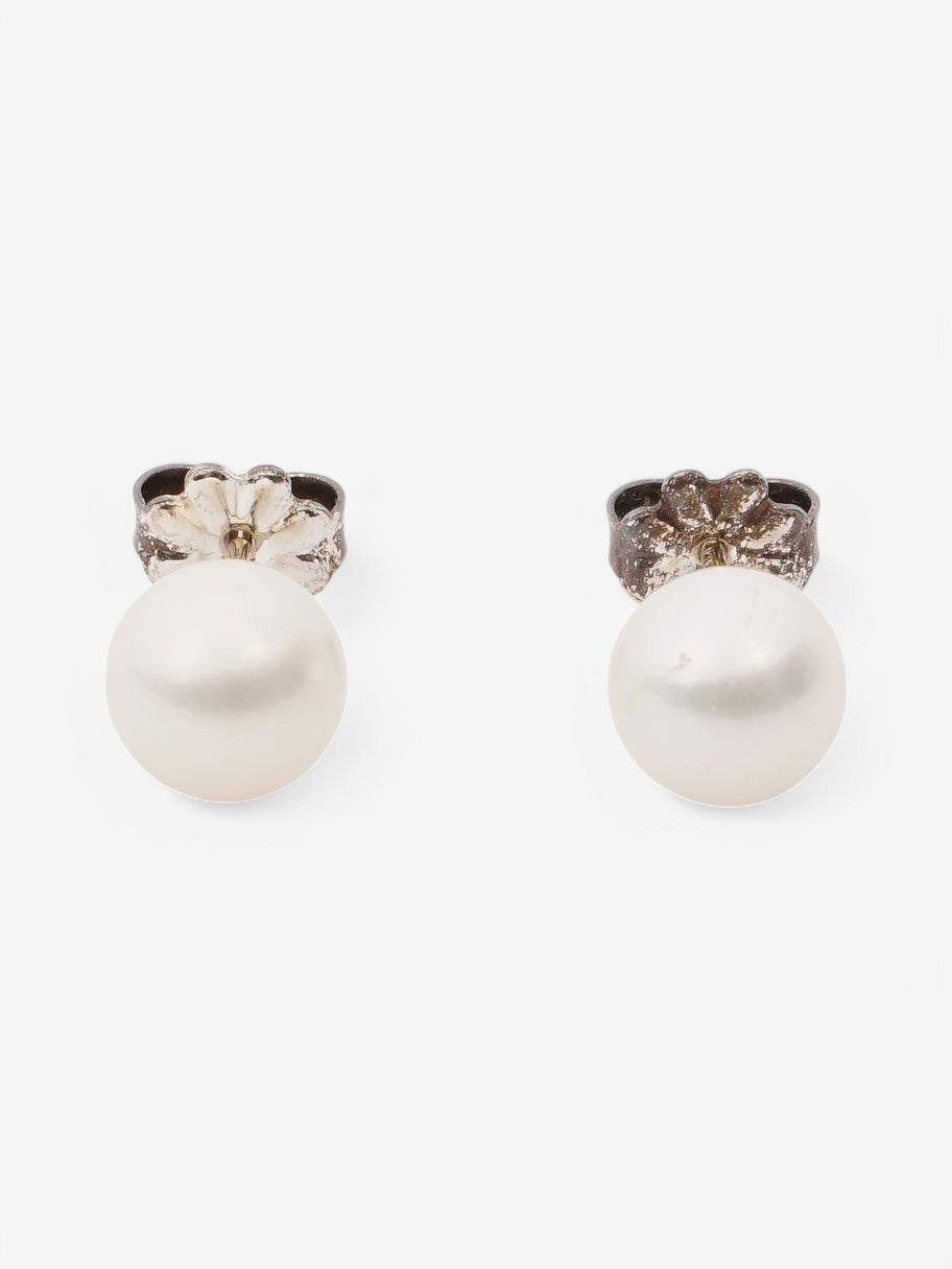 Tiffany and Co Pearl Earrings Pearl / Silver Silver Sterling Image 1