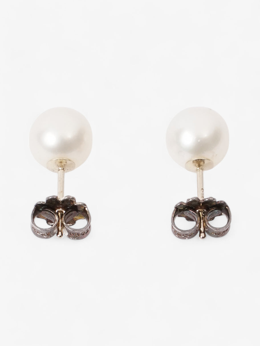Tiffany and Co Pearl Earrings Pearl / Silver Silver Sterling Image 3