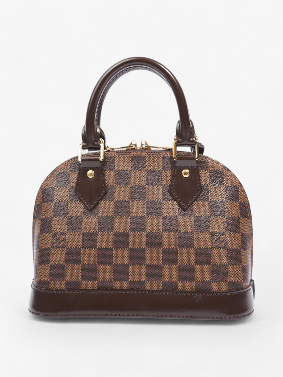 Louis Vuitton Alma Damier Ebene Coated Canvas BB Image 4
