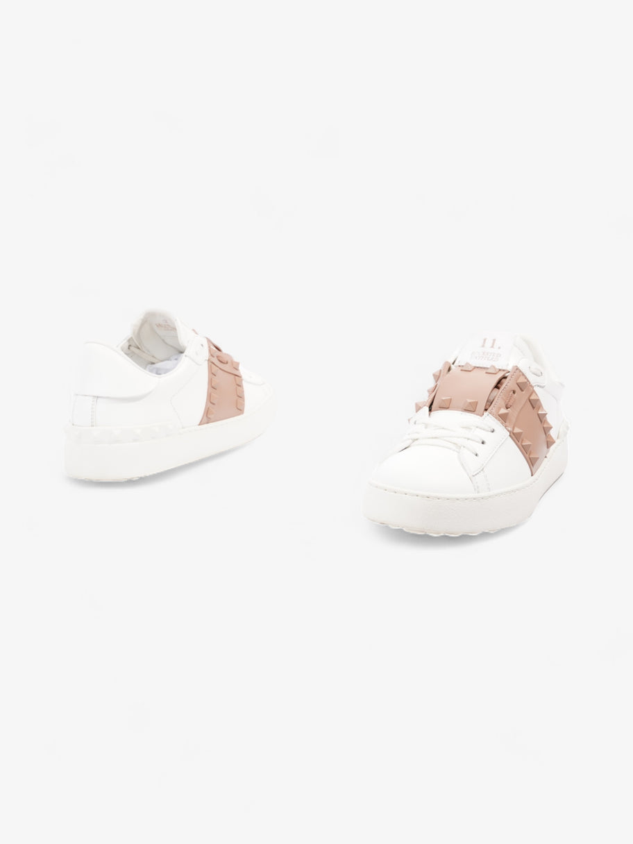 Valentino Rockstud Untitled Sneakers White / Pink Leather EU 38 UK 5 Image 9