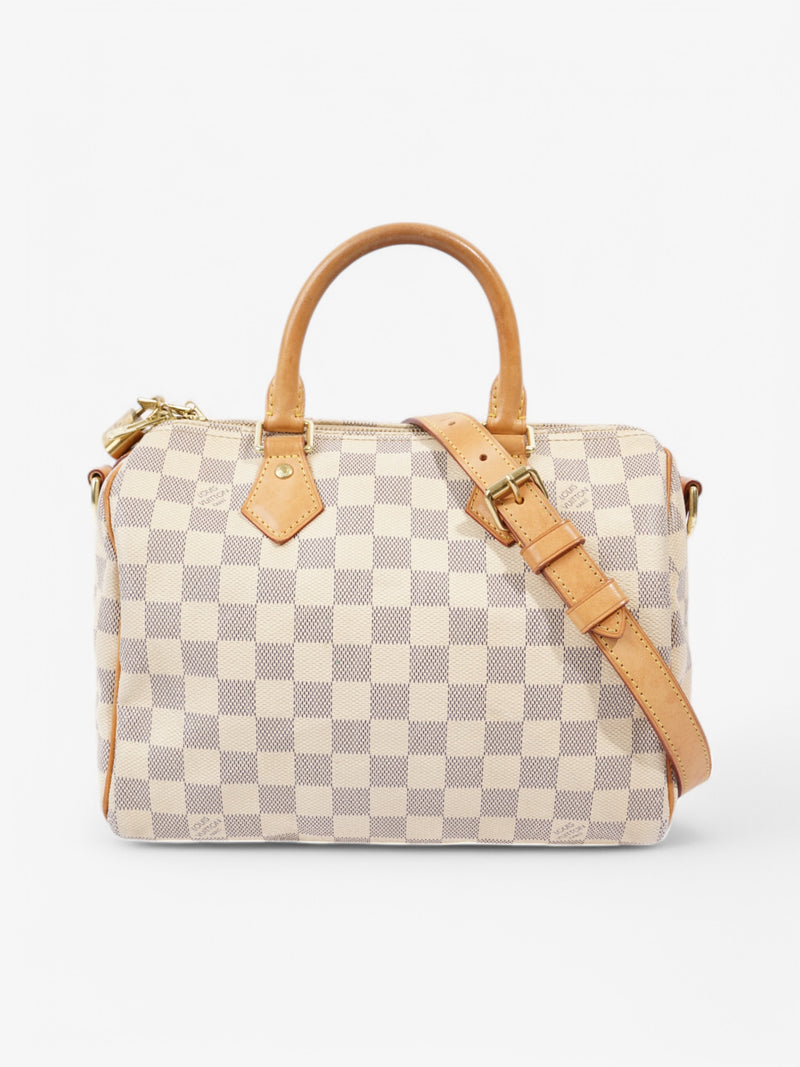  Louis Vuitton Speedy Bandoulière Damier Azur Coated Canvas 25
