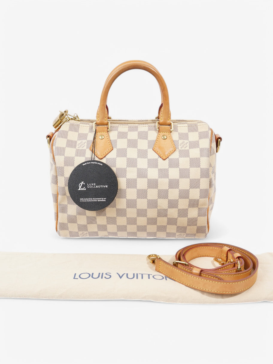 Louis Vuitton Speedy Bandoulière Damier Azur Coated Canvas 25 Image 10