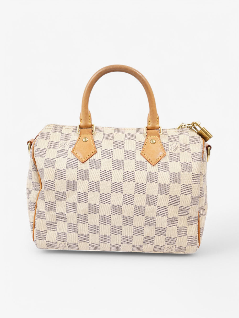 Louis Vuitton Speedy Bandoulière Damier Azur Coated Canvas 25 Image 4
