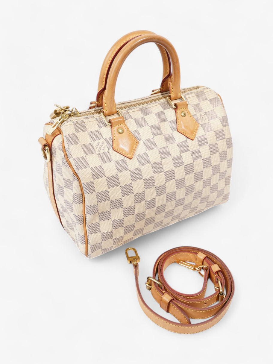 Louis Vuitton Speedy Bandoulière Damier Azur Coated Canvas 25 Image 7