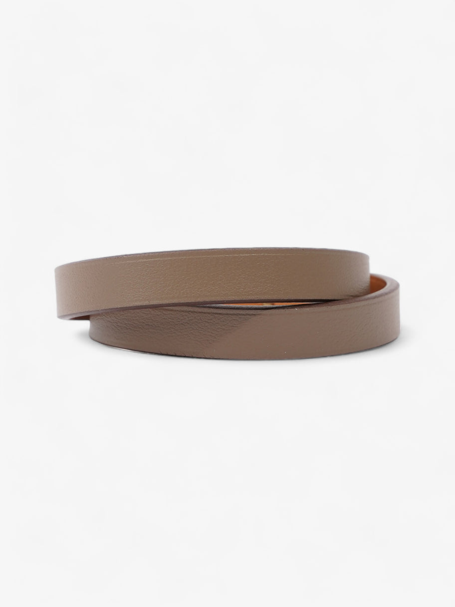 Hermes Mini Kelly Double Tour Bracelet Étoupe Calfskin Leather T3 Image 3